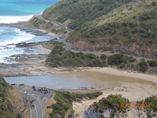 Great Ocean Road, big challenge for bikes
